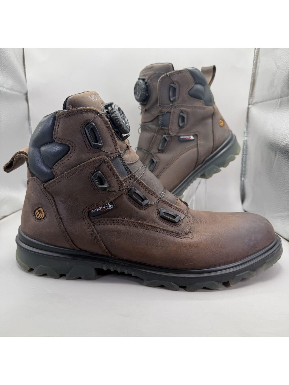 Wolverine EPX Work Boots Mens Size 13EW Brown Waterproof BOA Safety Toe W191063